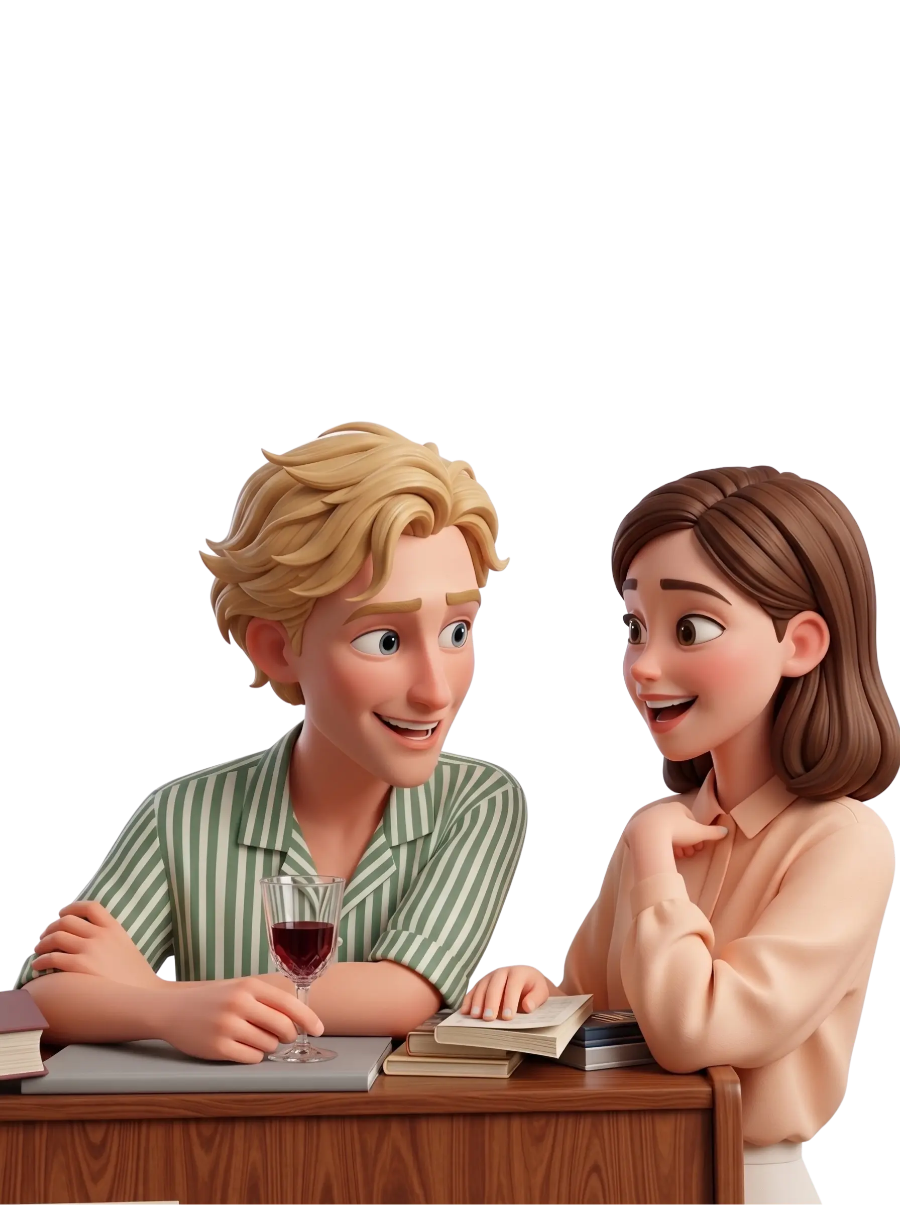 Turn what you read into real conversations.